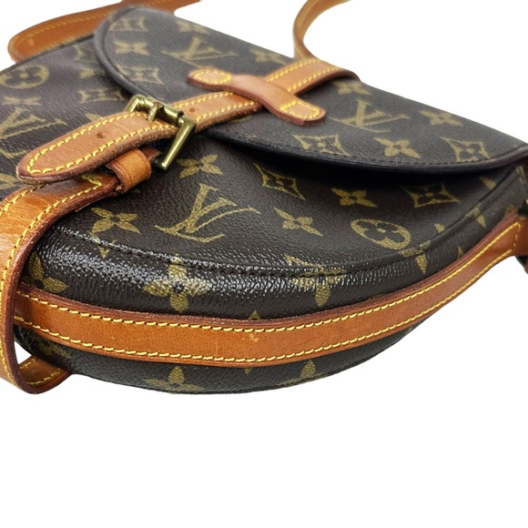 Authentic✅ Louis Vuitton PM Shoulder Bag Monogram Brown Half Moon Crossbody - Picture 16 of 16